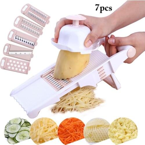 Mandoline Peeler Grater Vegetables Cutter tools with 5 Blade Carrot Grater Onion Vegetable Slicer Kitchen Accessories
