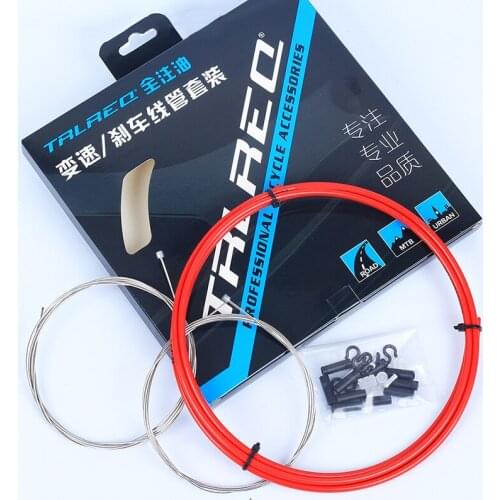 MTB Road Bike Shifter Brake Wire Group Stainless Steel Inner Cable Bicycle Front Rear Derailleur Brake Transmission Cable Set