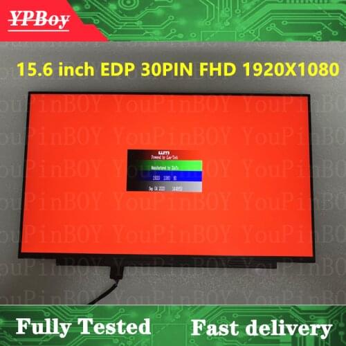 15.6" LP156WFE-SPB1 FHD 30Pin For Lenovo IdeaPad Yoga Slim 7 15IIL05 LCD Display Screen matrix LP156WFE (SP)(B1) FRU: 5D10W69927