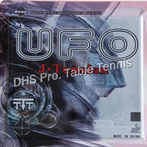 1x Bomb UFO J.Tension Professional Pips-In Table Tennis (PingPong) Rubber With Japan Sponge