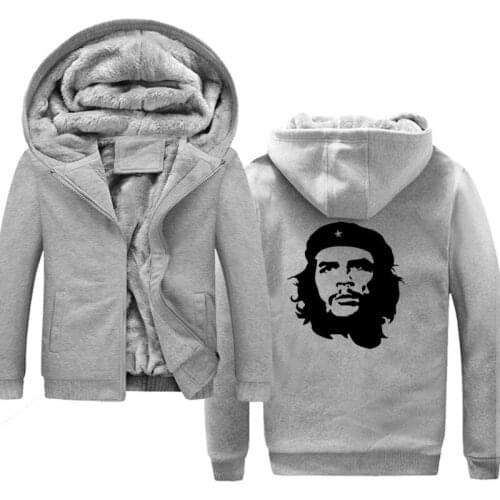2019 Male Hip Hop Long Sleeve Hooded Famous Ernesto Guevara revolutionist Hoodie Fashion Hip Hop casual Pullover Male Hoody