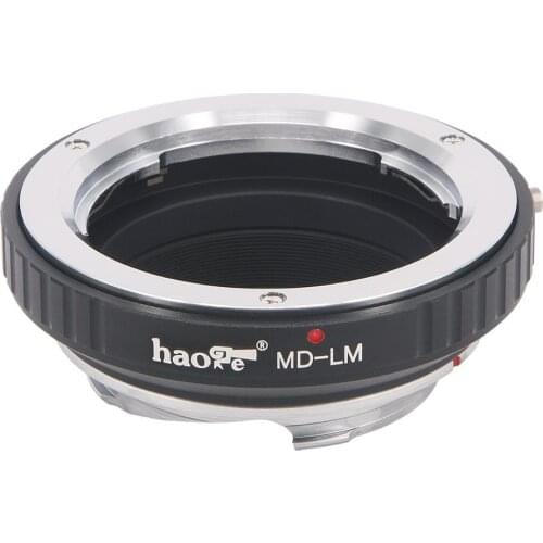 Haoge Lens Mount Adapter for Minolta MD mount Lens to Leica M-mount Camera