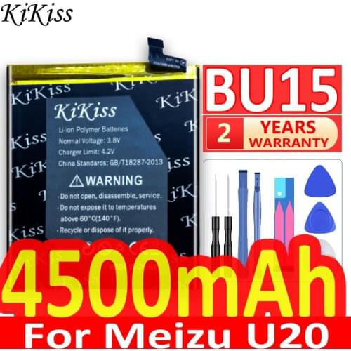 BU15 4500mAh High Capacity Battery For Meizu Meizy Meilan U20 Mobile Phone Battery