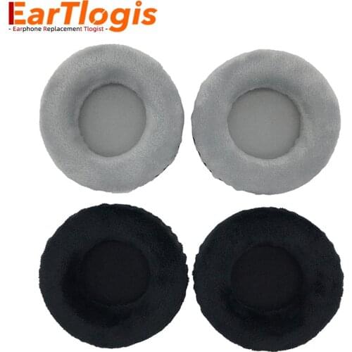 EarTlogis Velvet Replacement Ear Pads for Audio-technica ATH-ES500 ATH ES-500 Headset Parts Earmuff Cover Cushion Cups pillow