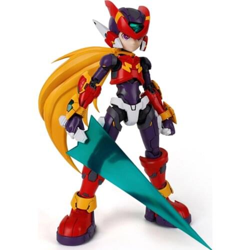 Eastern Model Anime Figures E-Model Megamen 1/10 Scale Model Kit Mega Men Rockman Zero Assembly Action Figure Toys