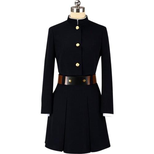 Anime Jujutsu Nobara Cosplay Costume Kaisen Kugisaki Black Dress Uniform Halloween Costumes for Women Uniform Outfits Clothes