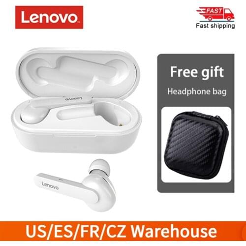 Lenovo HT28 Bluetooth 5.0 True Wireless Headphones TWS Earbuds Touch Control Sport Headset In-ear Music Earphone with Mic 400mAh