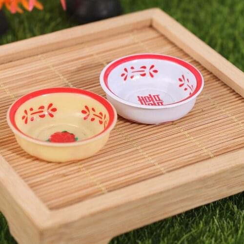 Hot！Mini Alloy Retro Washbasin Simulation Wash Basin Model Furniture Toys for Doll House 1:12 Dollhouse Miniature Accessories