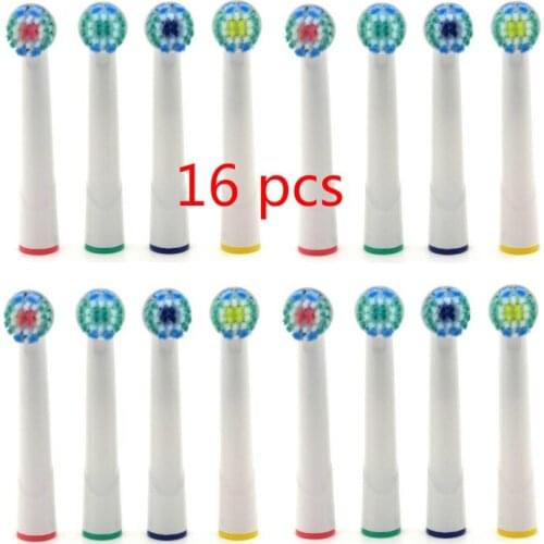 Electric Replacement Toothbrush Heads For Oral B EB-17 SB-17A(16 pcs)