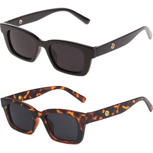 Unisex Square Fashion Sunglasses UV Protection Eyewear Shade Outdoor Eyeglasses