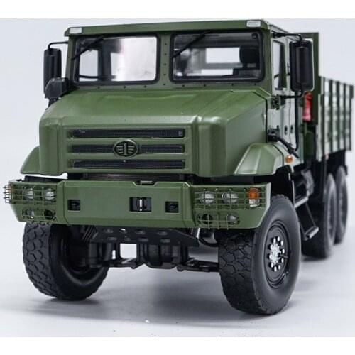 1:24 FAW liberation MV3 tactical truck military transporter alloy car model engineering car adult children gift collection
