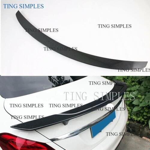 C118 Rear Spoiler For Mercedes Benz CLA Class W118 2019-2020 CLA250 CLA200 CLA220 ABS Spoiler Car Rear Wing Lip Trunk Spoiler