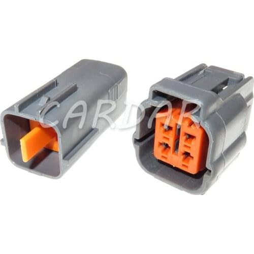 1 Set 4 Pin 6195-0018 6195-0015 Oxygen O2 Sensor Plug Socket For Cars Automotive Connector