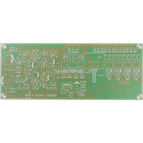 1PC B1-X1 Buffer Preamp Bare PCB Base On Pass B1 Preamplifier Circuit