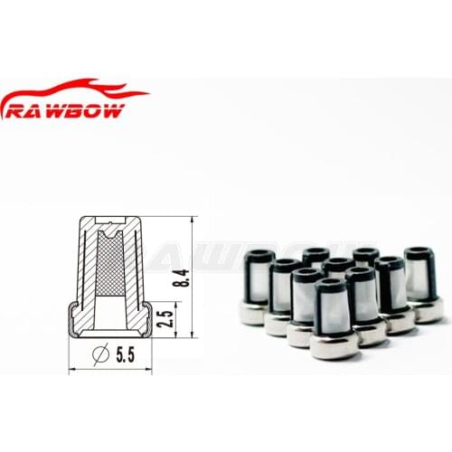 100 PCS Size 8.4*2.5*5.5mm Fuel Injector Micro Basket Filter Top Quality Injector Repair Service Kits