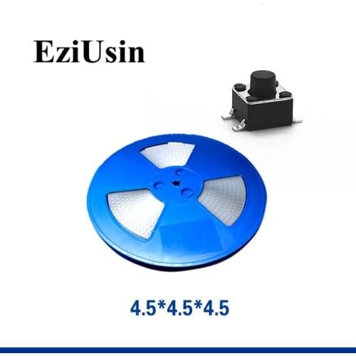 2000pcs In Tape One Reel TS-C015 Micro keyboard Switch 4.5*4.5*4.5 Tactile Tact Push Button SMT 4.5x4.5x4.5 Switches