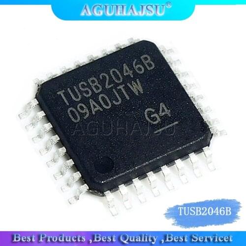 5PCS TUSB2046BVF TUSB2046BV TUSB2046B TUSB2046 2046BVF 2046 QFP IC HUB CONTROLLER USB 32LQFP