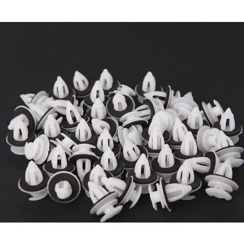 50PC/Bag Door Panel Clips With Seal Ring For BMW E34 E36 E38 E39 E46 M3 M5 Z3 X5