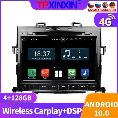 PX6 For Toyota Alphard 2015-2018 Car Radio Multimedia Video Recorder Player Navigation GPS Accessories Android 10 Auto 2din DVD