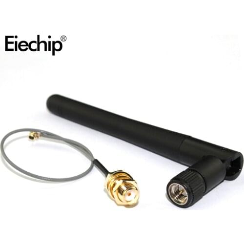 2.4G Wireless WIFI Module SMA Antenna Stick For NRF24L01 PA CC2500 Module 20cm IPX Adapter Cable For Arduino Diy Electronic Kit