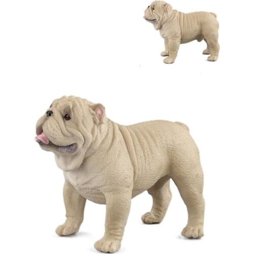 New Dog Animal Action Figure Corgi Poodle Golden Retriever Sausagedog Samoyed Model Figurines PVC Collection Toy For Kids