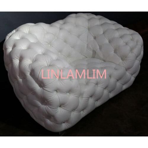 Living room sofa set muebles de sala genuine leather sofa modern home furniture neoclassical couch chesterfield sofa big chair