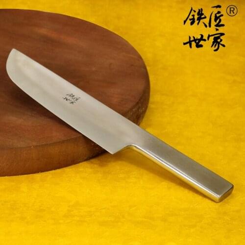 Kitchen chef knives stainless steel chinese handmade slicing bread knife cleaver fruit vegetable meat knife cuchillos de cocina