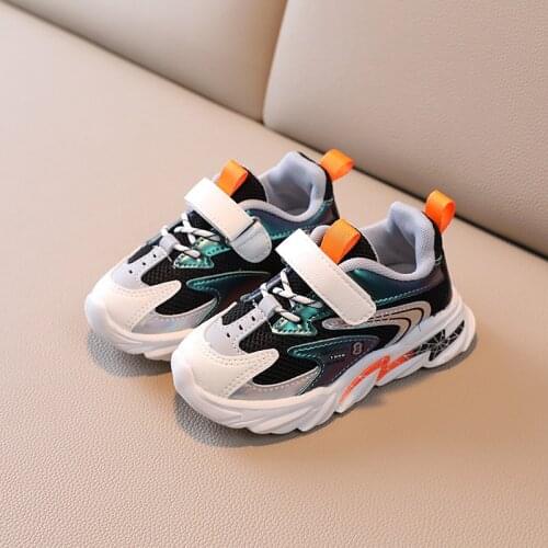 Summer Childrens Fashion Sports Shoes Boys' Running Leisure Breathable Outdoor Kids Shoes Lightweight Sneakers Shoes