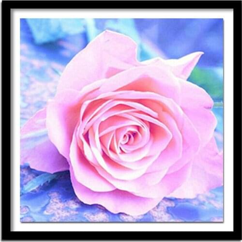 New Full Square Diamond 5D DIY Diamond Painting "Pink roses" Embroidery Cross Stitch Rhinestone Painting Home Decor Gift