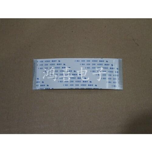 WZSM NEW FFC FPC ribbon cable 30pin 1.0mm pitch 100mm length Forward Reverse