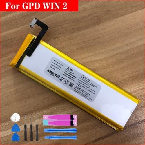 Original battery For GPD WIN2 WIN 2 battery for GPD WIN 2 Handheld Gaming Laptop 6438132-2S