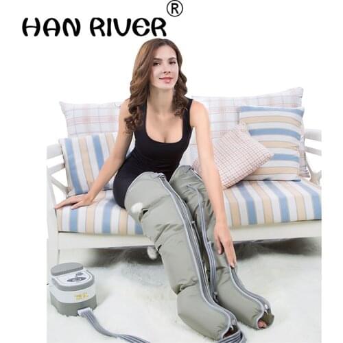Air wave physical therapy pressure foot massage machine pneumatic automatic calf leg massager massager