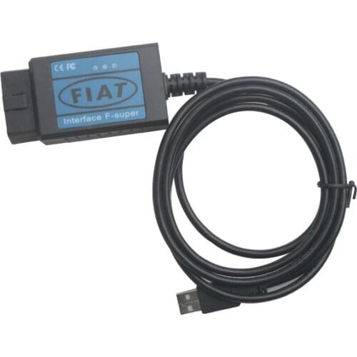 Professional for Fiat Scanner F-Super Interface EOBD USB Scan Tool for Engine/ABS/AIRBAG of Petrol/Diesel Cars Fiat Scanner