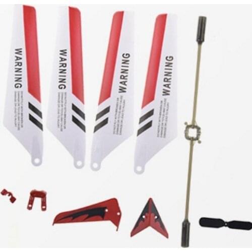 10pcs as Showing Red Balance Bar Main Tail BladeDecoration Propellers Syma S107 S107G For R/C Mini Helicopter Rc Spare Parts