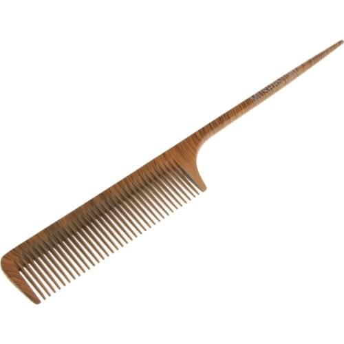 Natural Wood Comb Close Teeth Anti-static Head Massage Hair Care Comb Brush