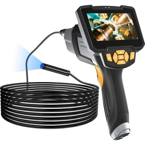 1200P Endoscope Camera 2.0 MP HD Wireless Borescope Inspection Camera Semi-Rigid Flexible Snake Camera for Android and iPhone