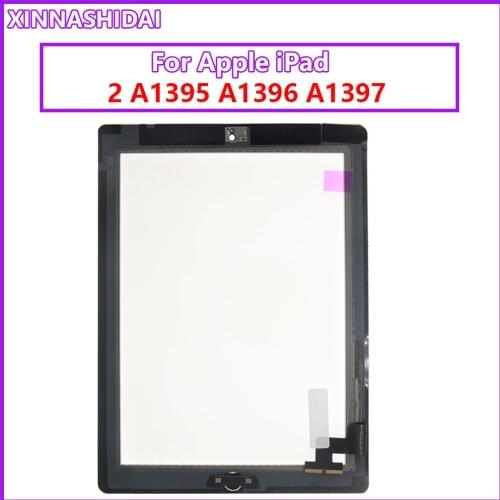9.7" Touch Screen For iPad 2 A1395 A1396 A1397 Touch Screen Digitizer Outer Display Replacement Digitizer Sensor Glass