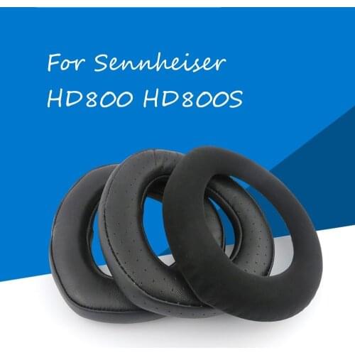 Replacement earpads For Sennheiser HD800 Sheepskin Ear pads Headband Covers For Sennheiser HD800S earpads headset Repair parts