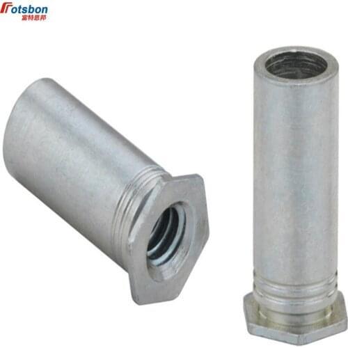 SOA-832-4 Thru-hole Threaded Standoffs Self Clinching Crossing Crimped Standoff Server Cabinet Rivet PC Sheet Metal PEM Standard