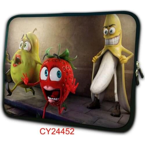 Cartoon Fruits Laptop Bag Sleeve 11.6 12 13.3 14 15.6Notebook Sleeve Bag For Macbook Air Pro 13 15 Dell Asus HP Acer Laptop Case