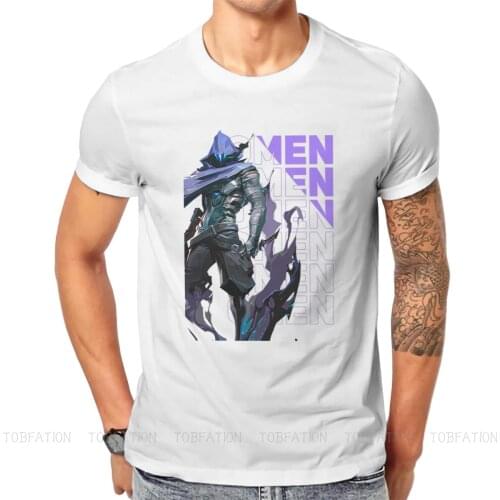 VALORANT Game Omen T Shirt Classic Grunge Summer Large Cotton Mens Clothes Harajuku O-Neck TShirt