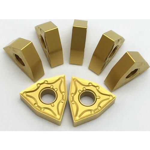 10 pieces of high quality WNMG080404 MA UE6020 external turning tool CNC cutting tool carbide insert WNMG 080404 lathe tool