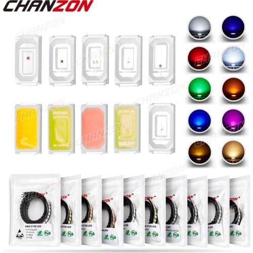 100pcs SMD 5730 (5630) LED Emitting Diode Lamp Chip Warm Cool White Red Green Blue Yellow Orange Pink 0.1W 0.2W 0.5W Light Beads