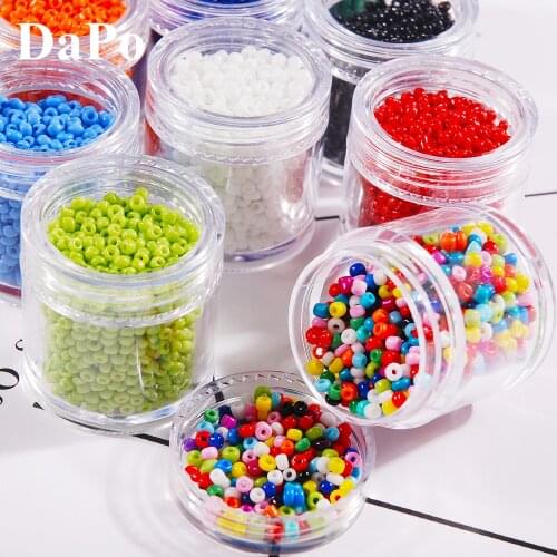 2 3 4mm 1 Box Charm Czech Glass Seed Spacer Beads Fit Child Woman Jewelry Making Accessories