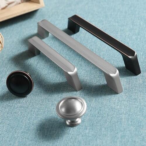 American wardrobe long handle cabinet door handle modern minimalist cabinet door cabinet single hole handle wall mounted drawer