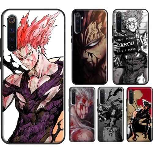 Garou One Punch Man Phone Case For Realme 7 Pro 8 Pro 6 Pro Q3 GT C3 C21 Cover For OnePlus 9 Pro 7 8 T 9R Nord