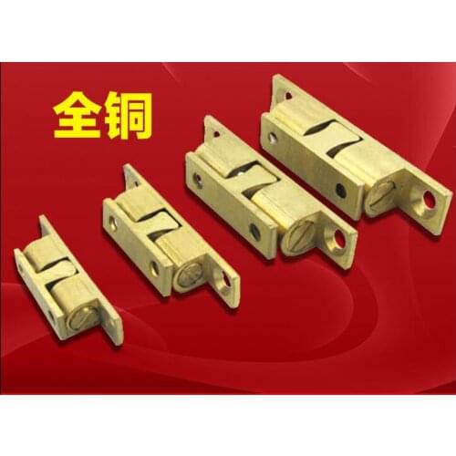 Length:60mm brass Cabinet Catches & Door Closer hole:3mm