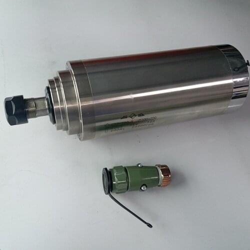 3KW ER20 24000rpm 100mm 220v Spindle Motor Water Cooled High Precision for CNC Engraving Machine Wood PVC New