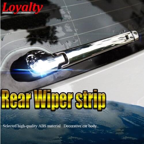 Loyalty for Volkswagen VW Golf 7 Mk7 2013 2014 2015 2016 2017 ABS Chrome Rear Window Water Wiper Cover Trim Car Styling