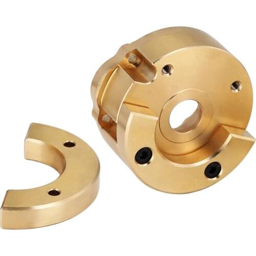 Brass Outer Portal Drive Housing Counterweight for 1/10 Scale RC Car Car Spare Parts Replacement